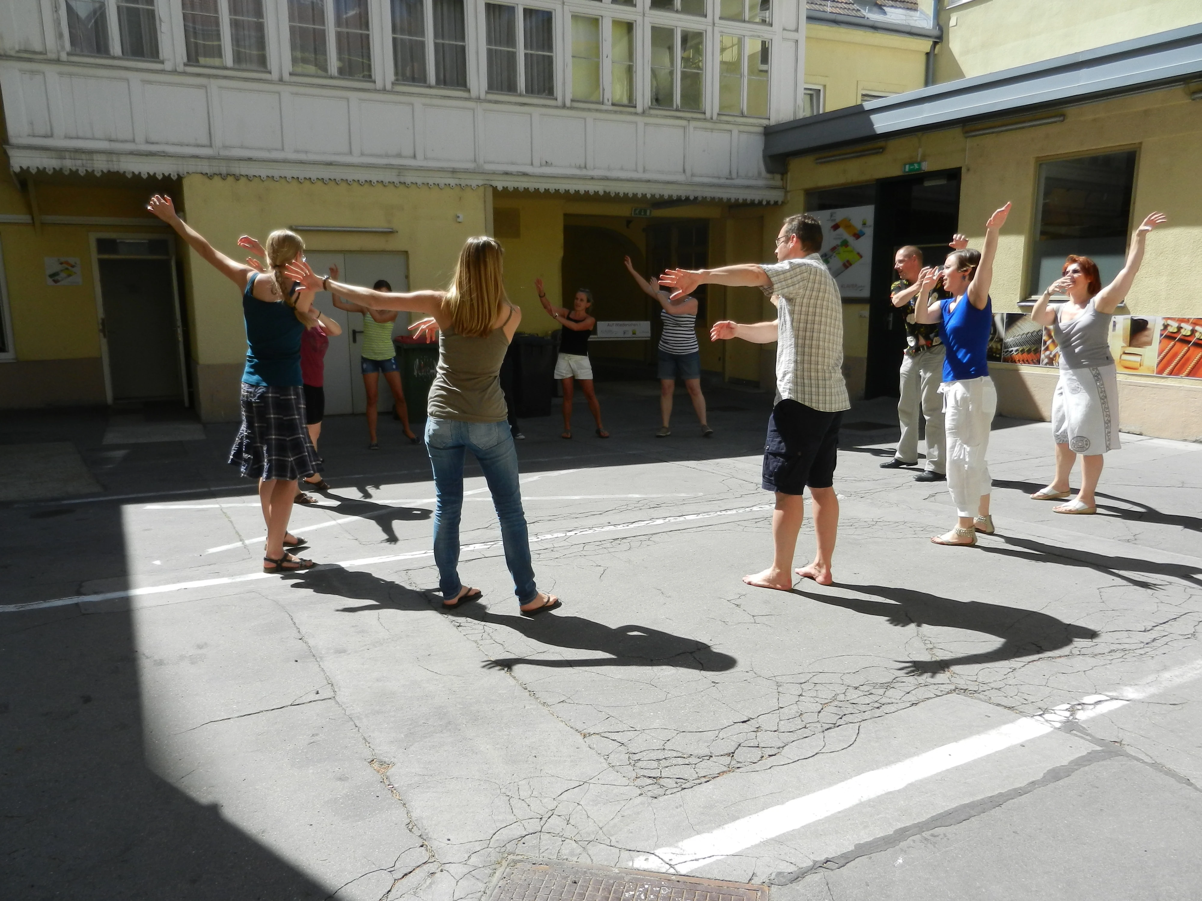 Chor Wien Workshop Körper Warm Up